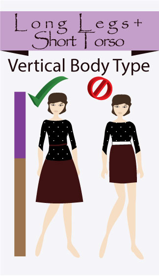 Vertical Body Types: Long Legs and Short Torso