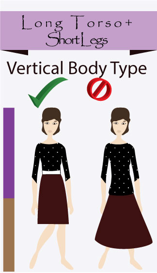 Vertical Body Types: Long Torso, Short legs
